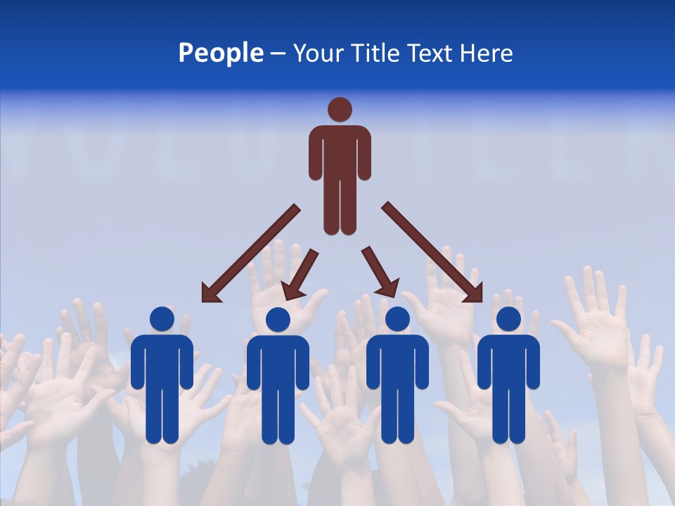 Participation Multiracial Conceptual PowerPoint Template