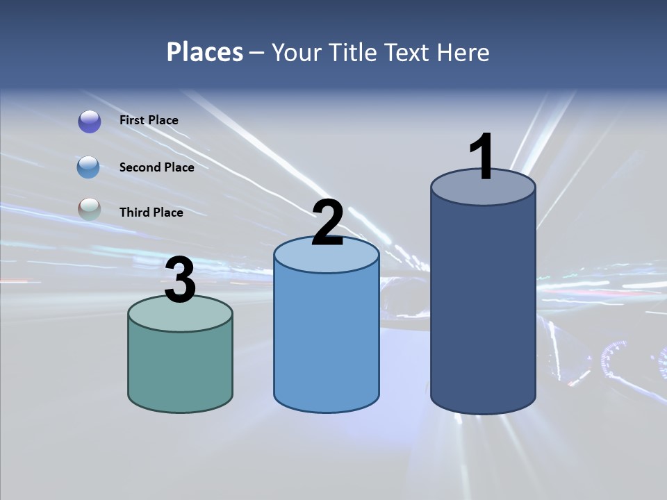 Lights Building Speedy PowerPoint Template