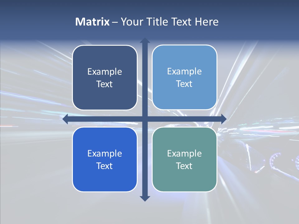 Lights Building Speedy PowerPoint Template