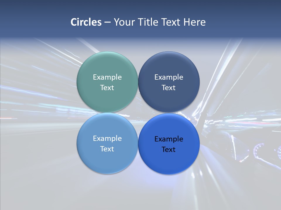 Lights Building Speedy PowerPoint Template