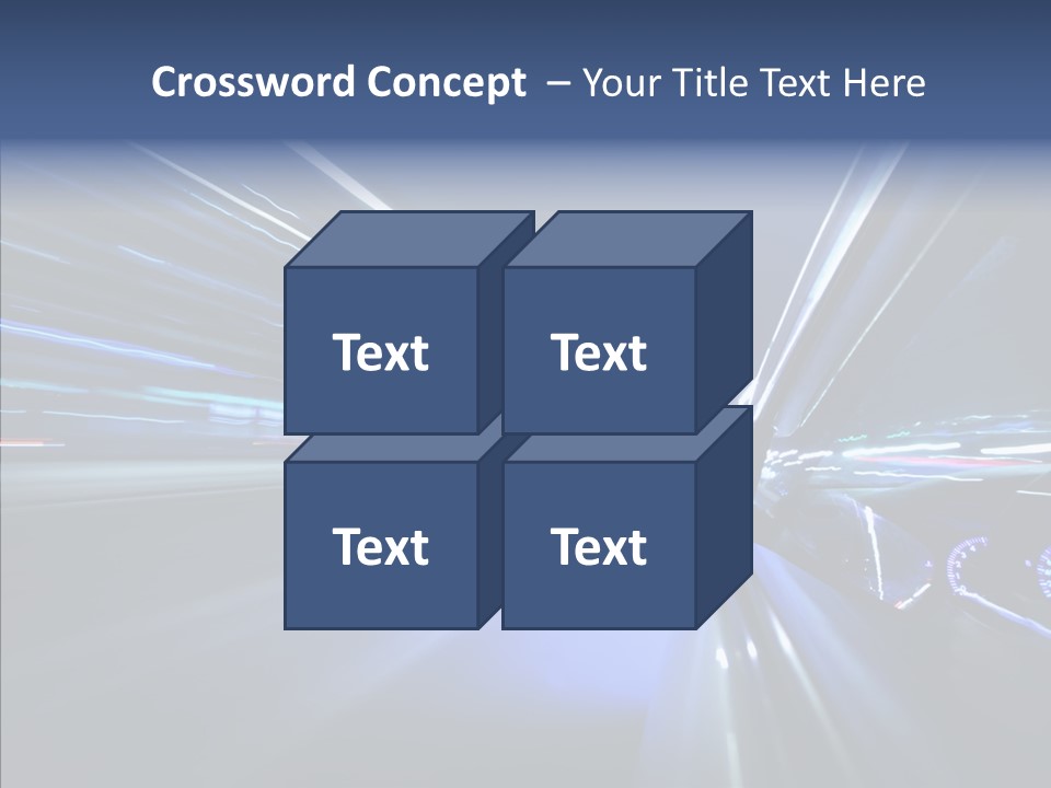 Lights Building Speedy PowerPoint Template
