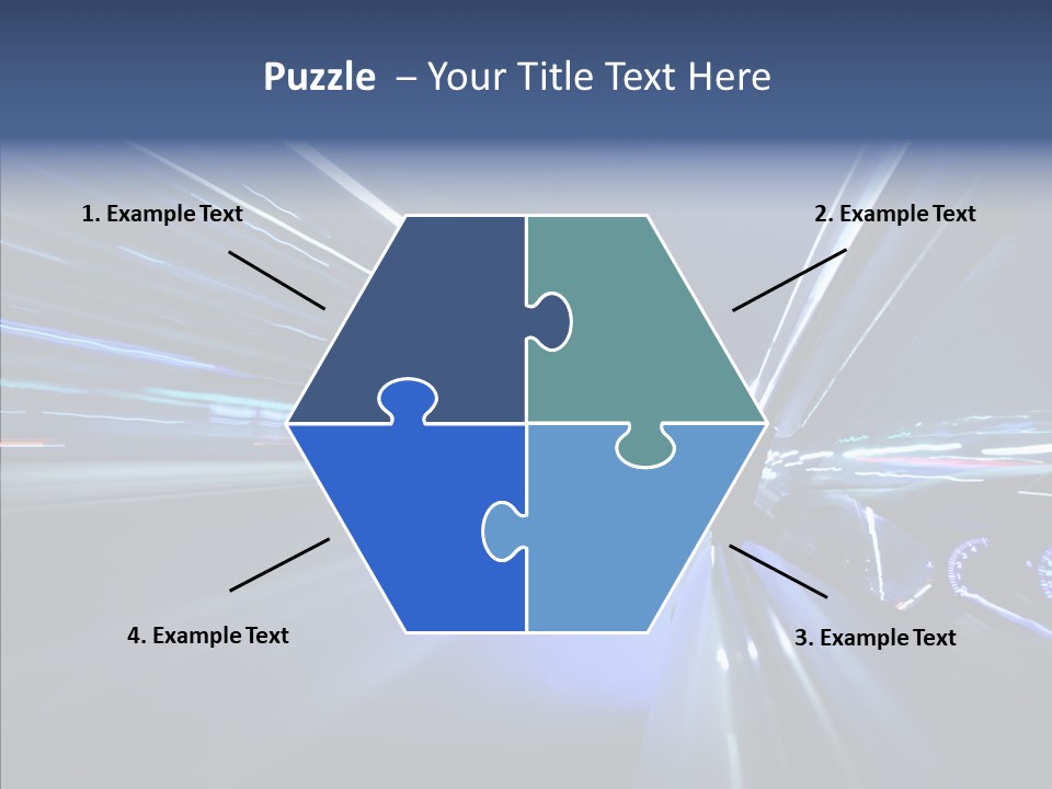 Lights Building Speedy PowerPoint Template