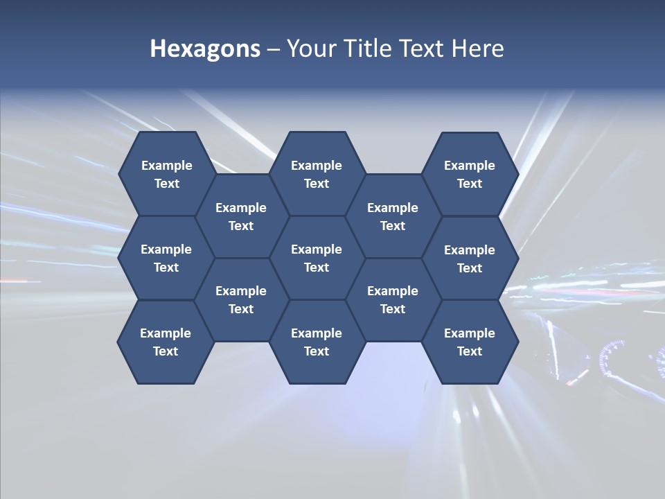 Lights Building Speedy PowerPoint Template
