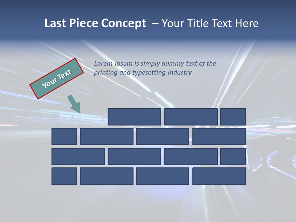 Lights Building Speedy PowerPoint Template