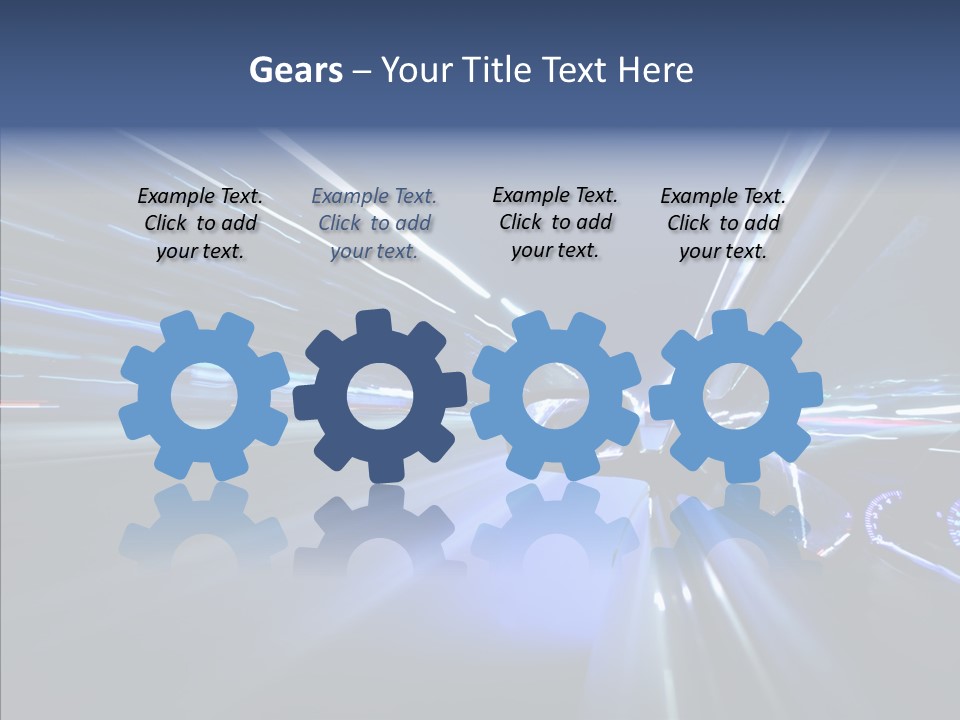 Lights Building Speedy PowerPoint Template