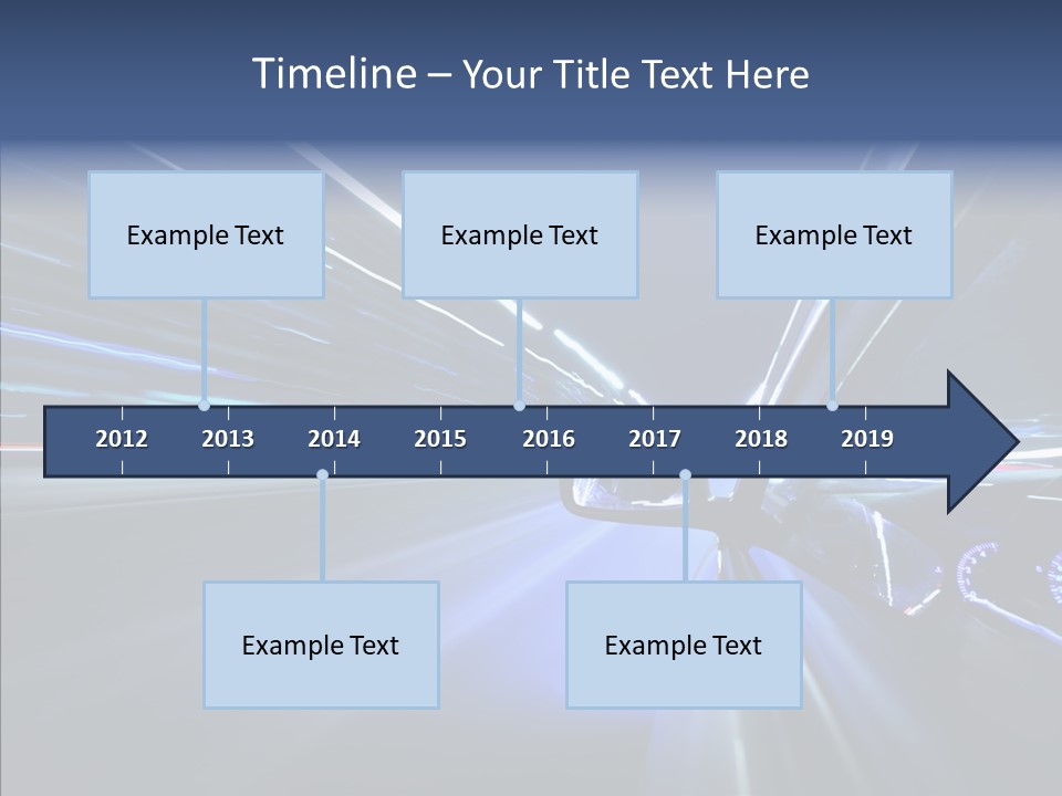 Lights Building Speedy PowerPoint Template
