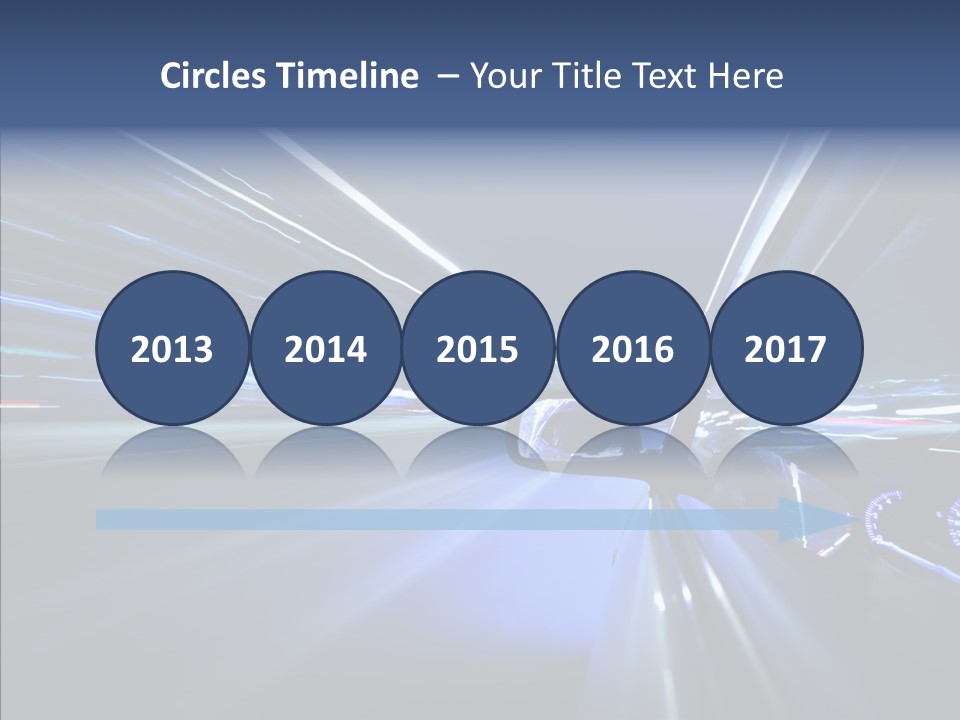 Lights Building Speedy PowerPoint Template