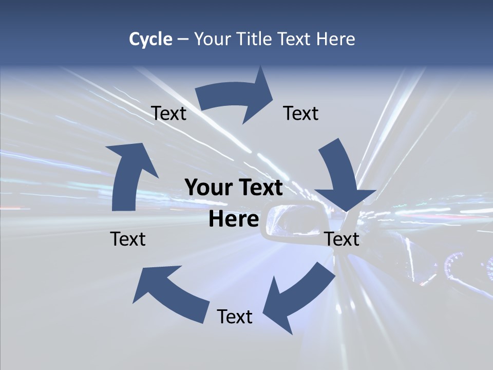 Lights Building Speedy PowerPoint Template