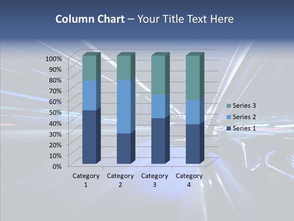 Lights Building Speedy PowerPoint Template