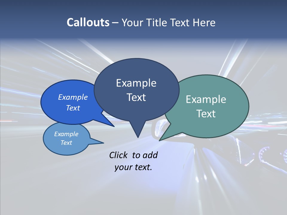 Lights Building Speedy PowerPoint Template
