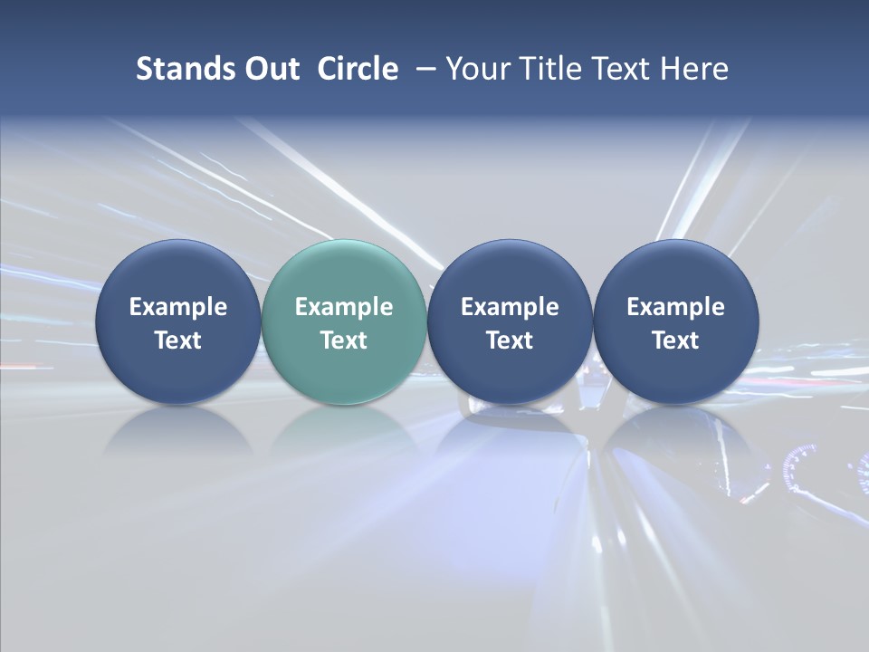 Lights Building Speedy PowerPoint Template