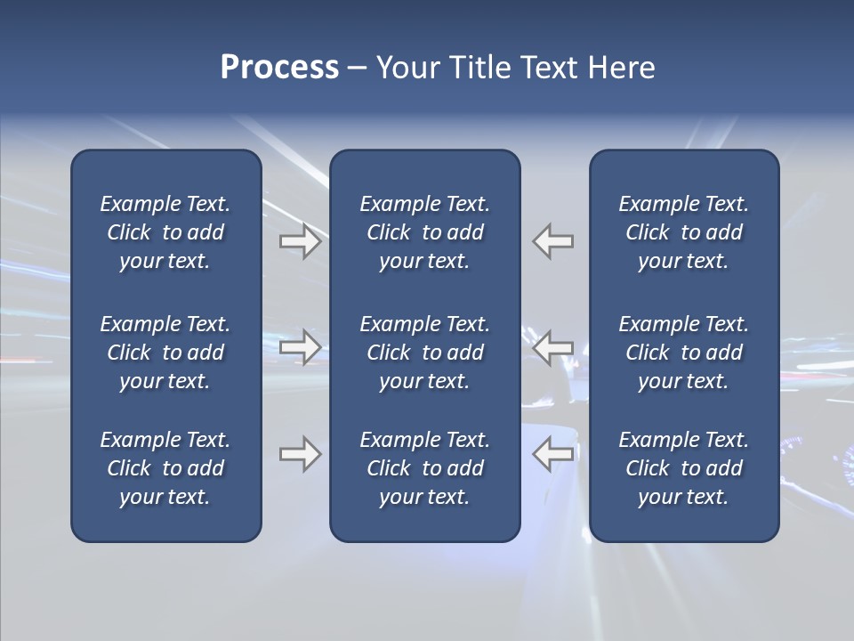Lights Building Speedy PowerPoint Template
