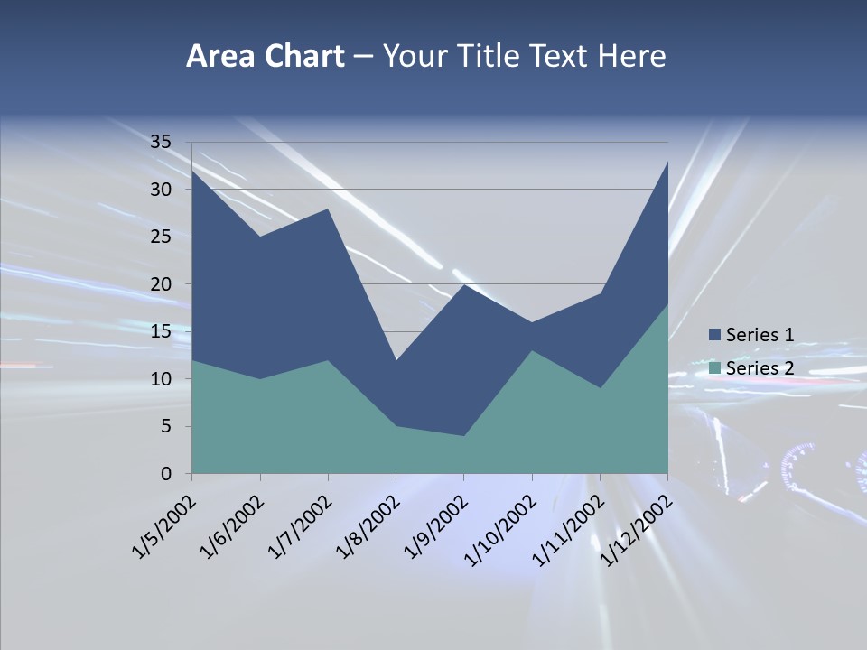Lights Building Speedy PowerPoint Template