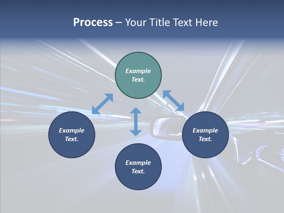 Lights Building Speedy PowerPoint Template