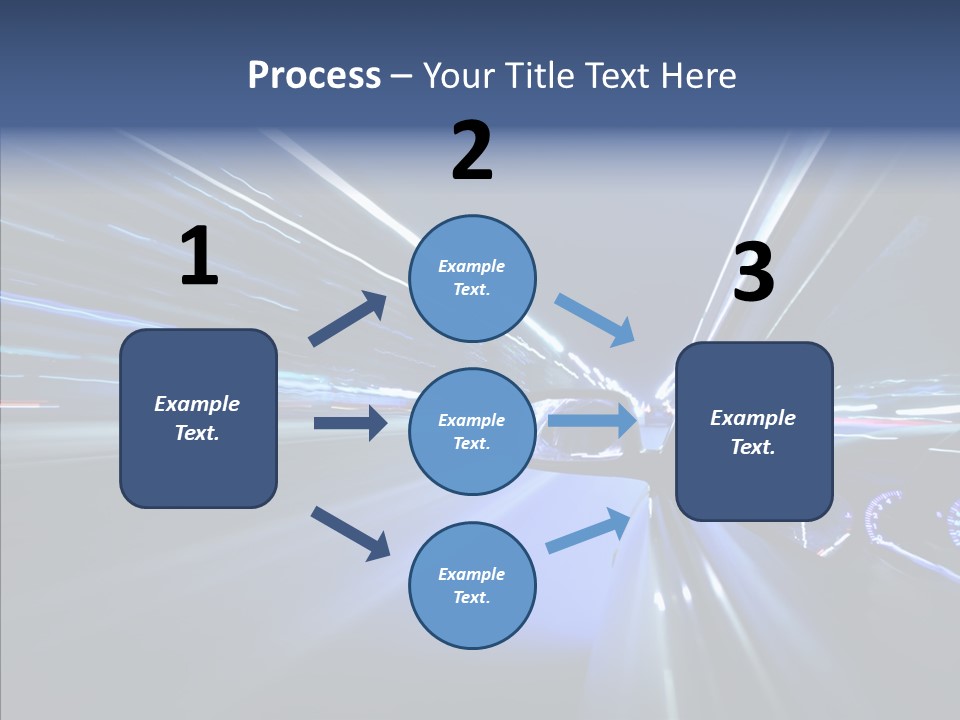 Lights Building Speedy PowerPoint Template