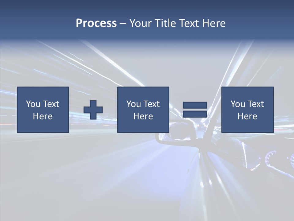 Lights Building Speedy PowerPoint Template