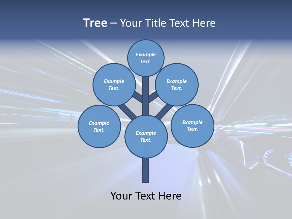 Lights Building Speedy PowerPoint Template