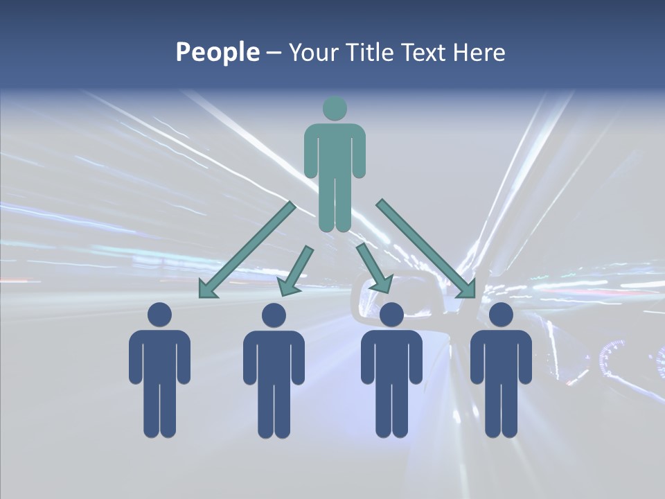 Lights Building Speedy PowerPoint Template