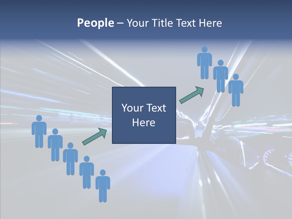 Lights Building Speedy PowerPoint Template