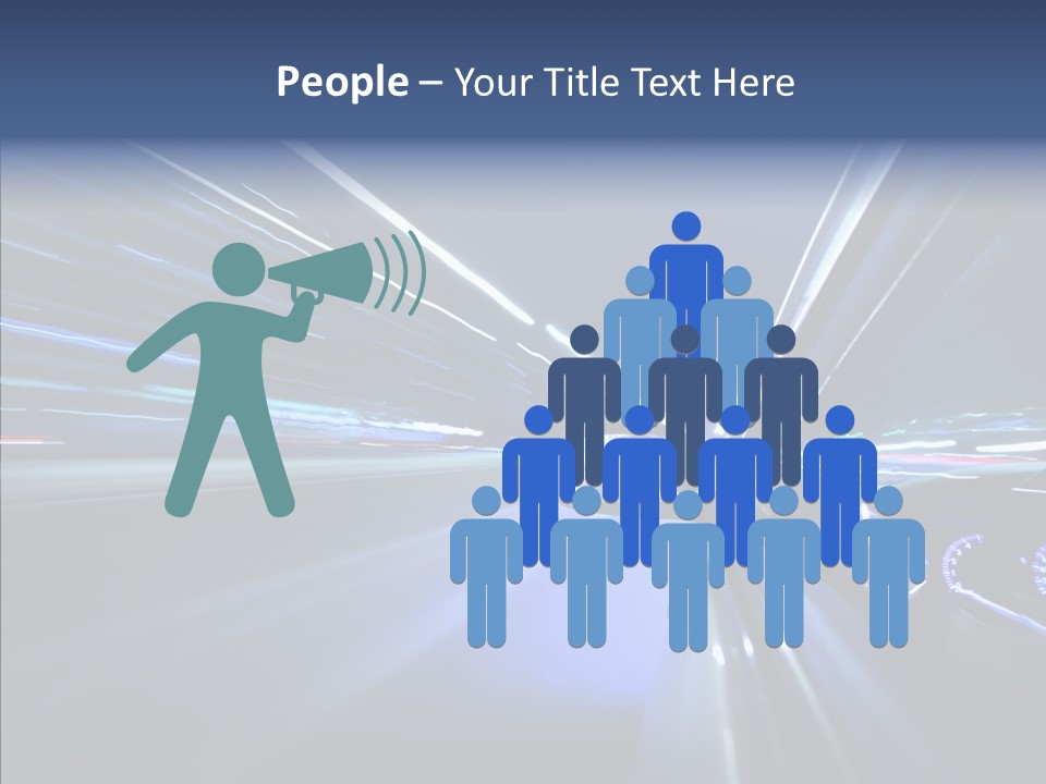 Lights Building Speedy PowerPoint Template