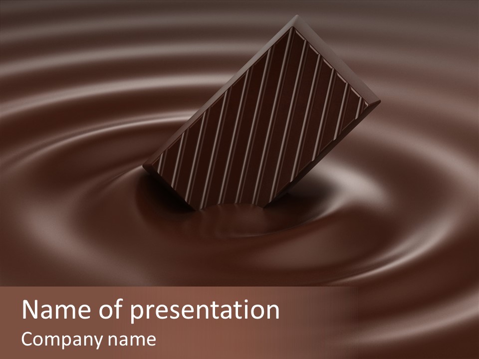 Exposure Food Ripple PowerPoint Template