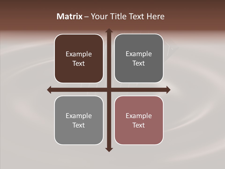 Exposure Food Ripple PowerPoint Template