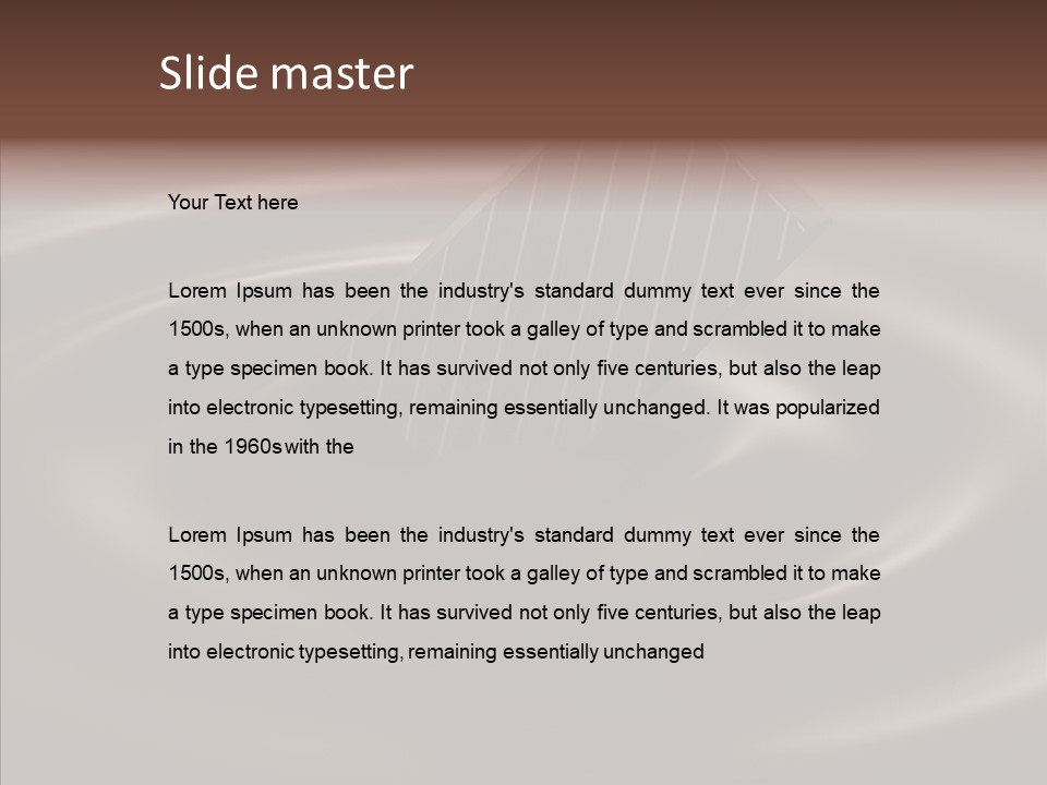 Exposure Food Ripple PowerPoint Template