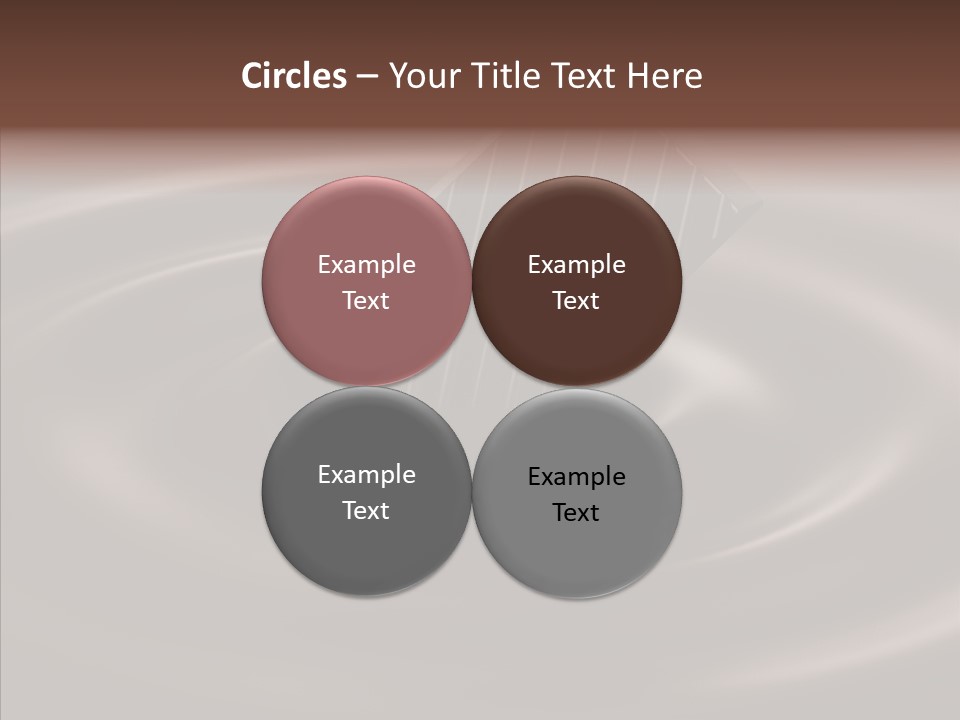 Exposure Food Ripple PowerPoint Template