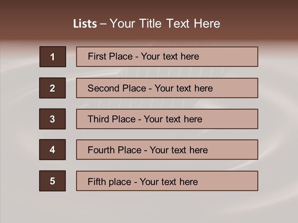 Exposure Food Ripple PowerPoint Template