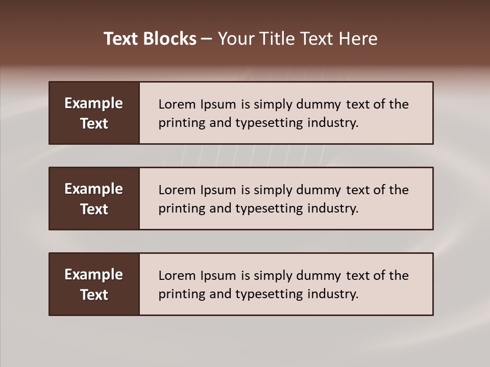 Exposure Food Ripple PowerPoint Template