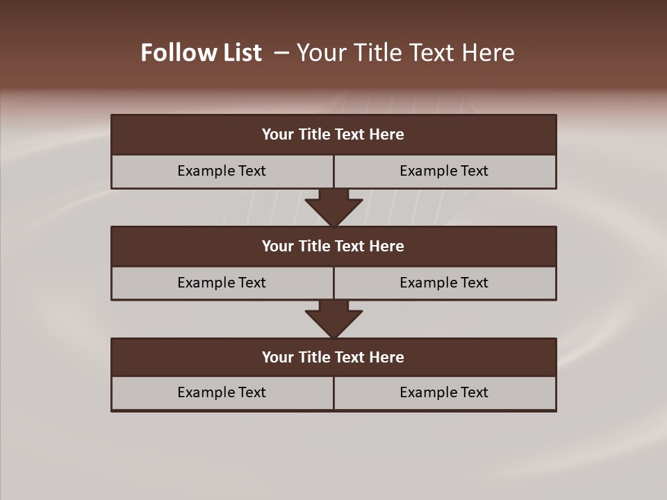 Exposure Food Ripple PowerPoint Template