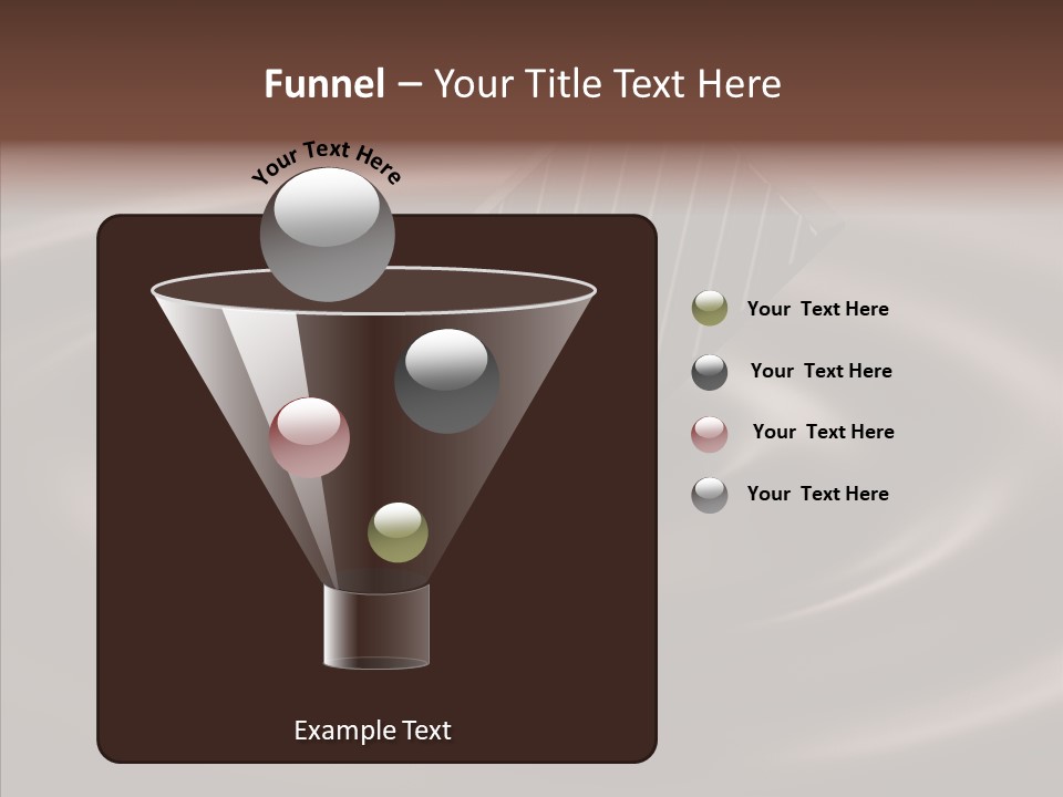 Exposure Food Ripple PowerPoint Template