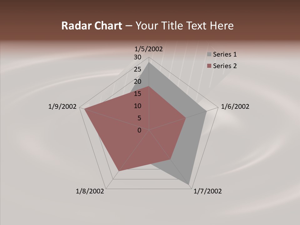 Exposure Food Ripple PowerPoint Template