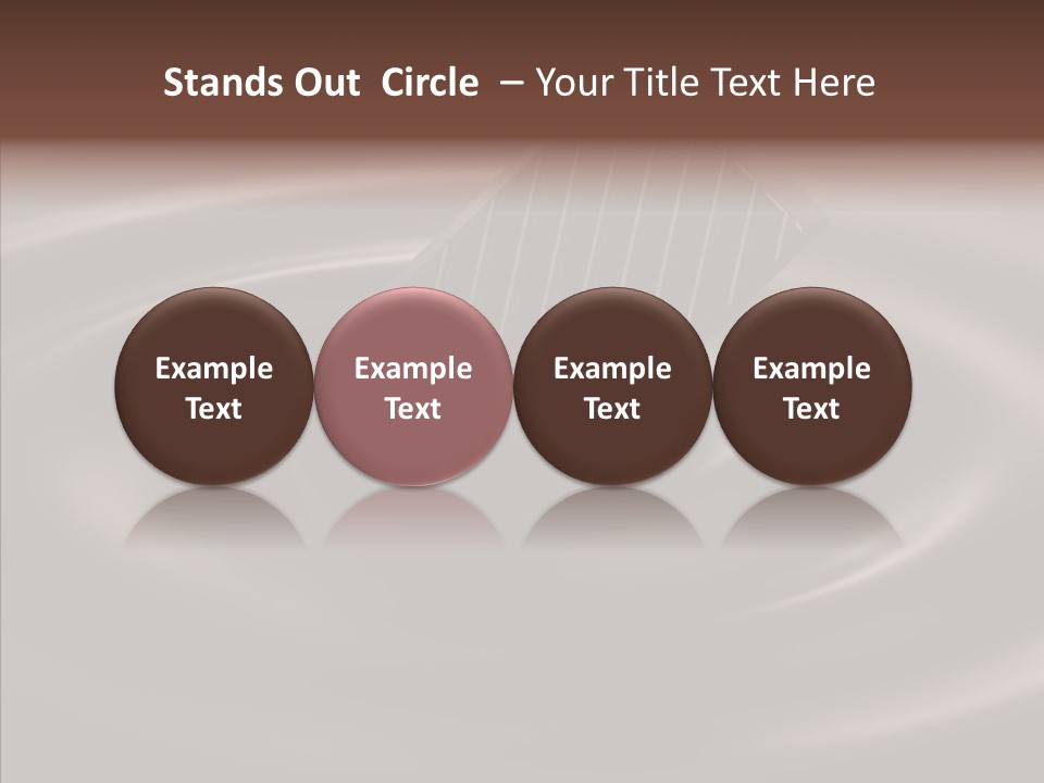 Exposure Food Ripple PowerPoint Template