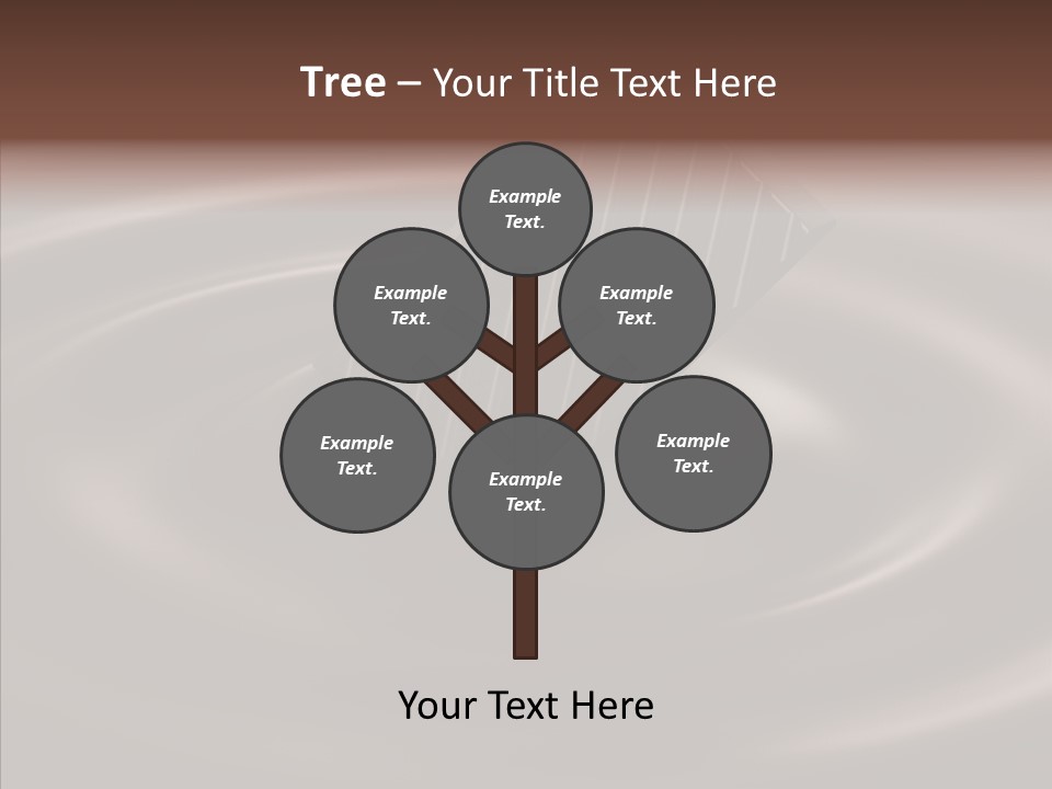 Exposure Food Ripple PowerPoint Template
