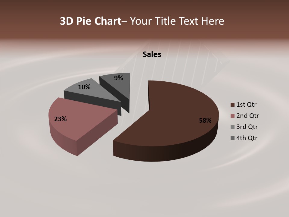 Exposure Food Ripple PowerPoint Template