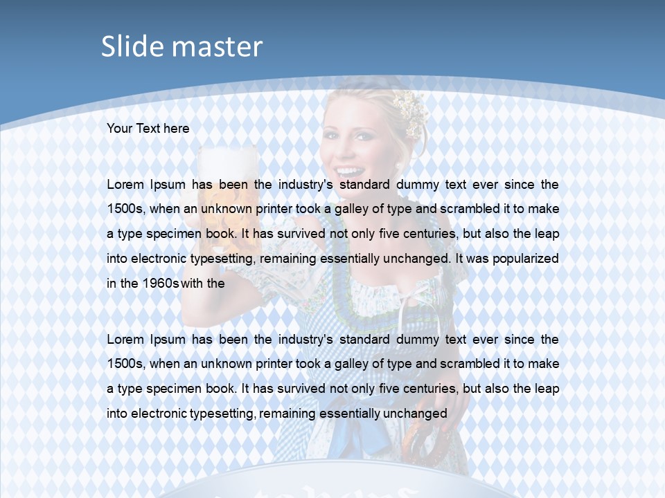 Weiblich Allg Bayern PowerPoint Template