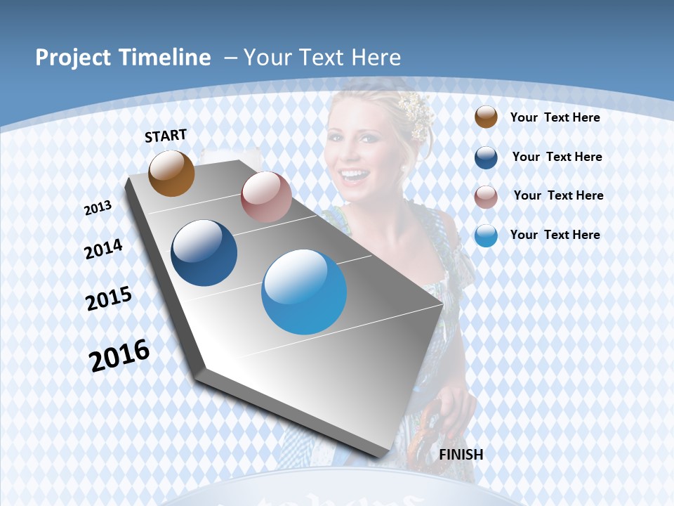 Weiblich Allg Bayern PowerPoint Template