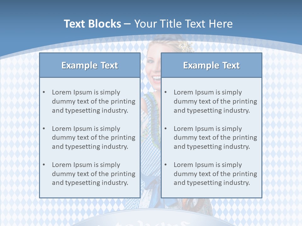 Weiblich Allg Bayern PowerPoint Template