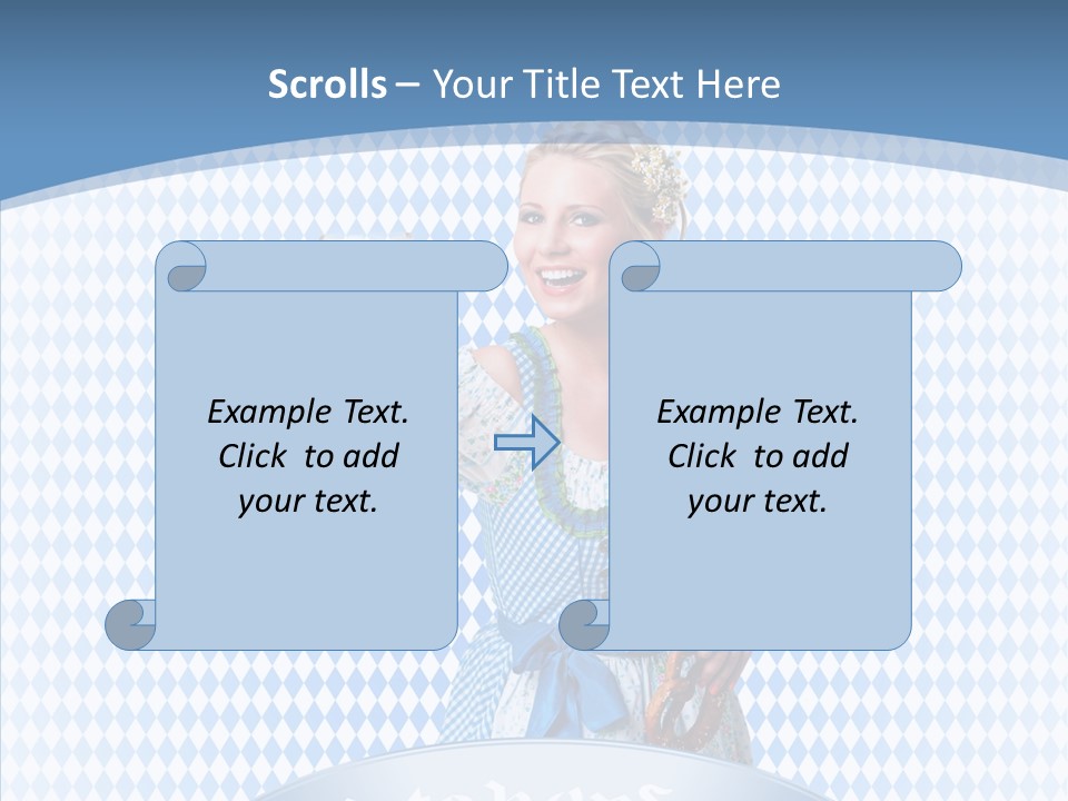 Weiblich Allg Bayern PowerPoint Template