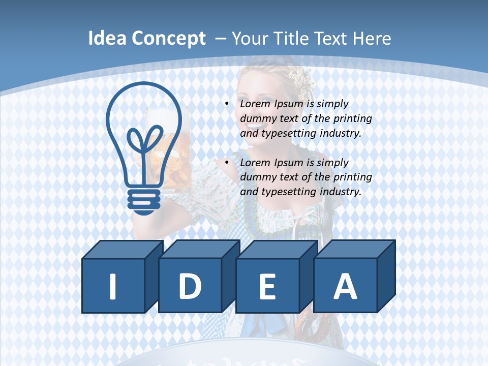 Weiblich Allg Bayern PowerPoint Template
