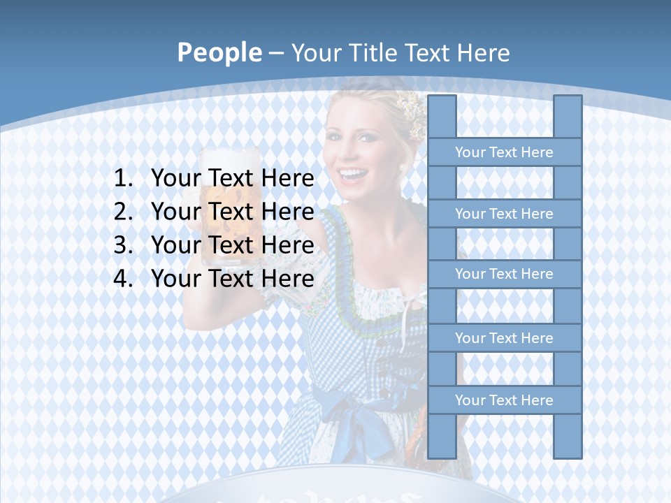 Weiblich Allg Bayern PowerPoint Template