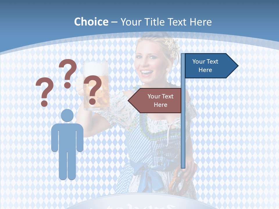 Weiblich Allg Bayern PowerPoint Template