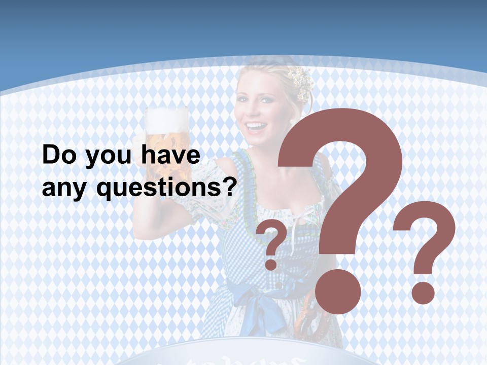 Weiblich Allg Bayern PowerPoint Template