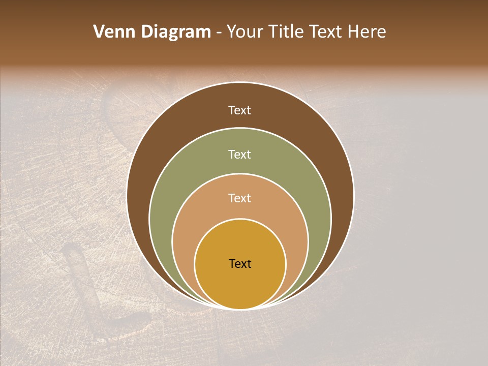Aging Pine Section PowerPoint Template