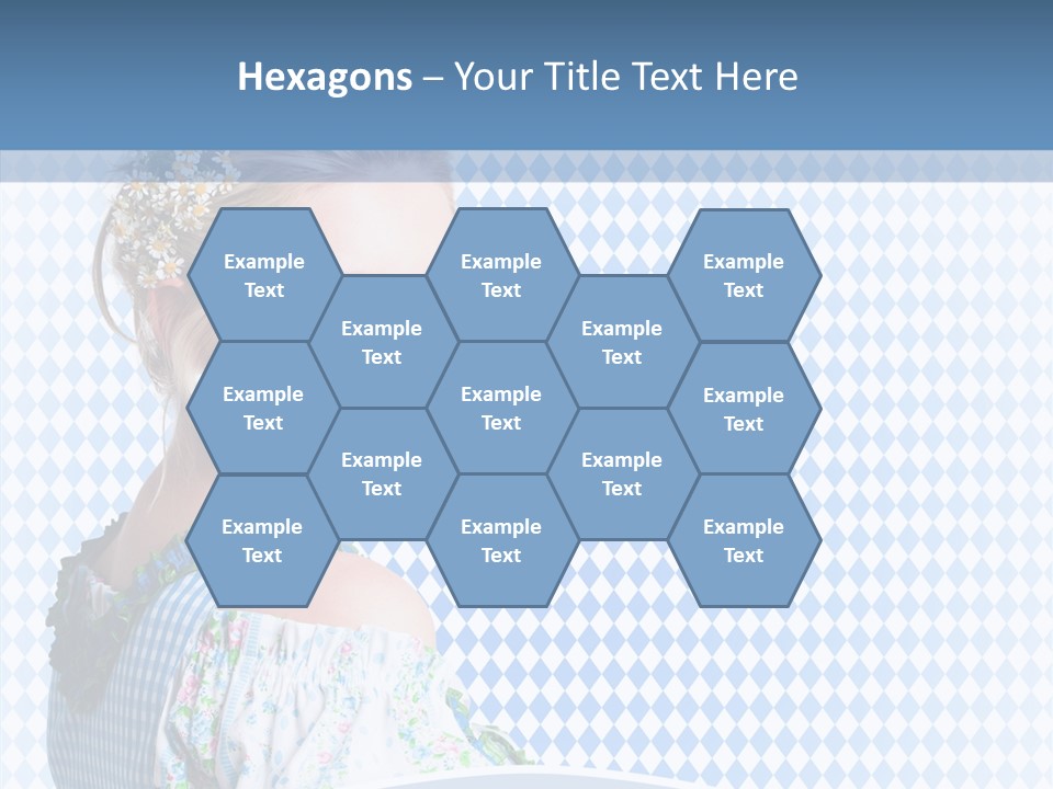 Kleid Frau Allg PowerPoint Template