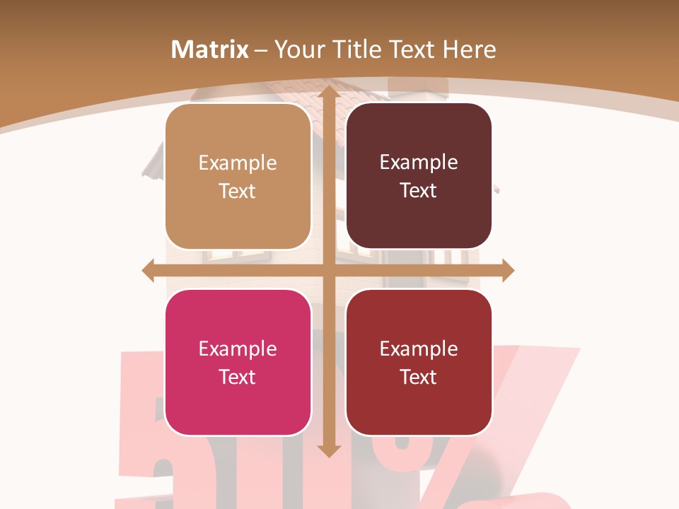 Architecture Saving Mortgage PowerPoint Template