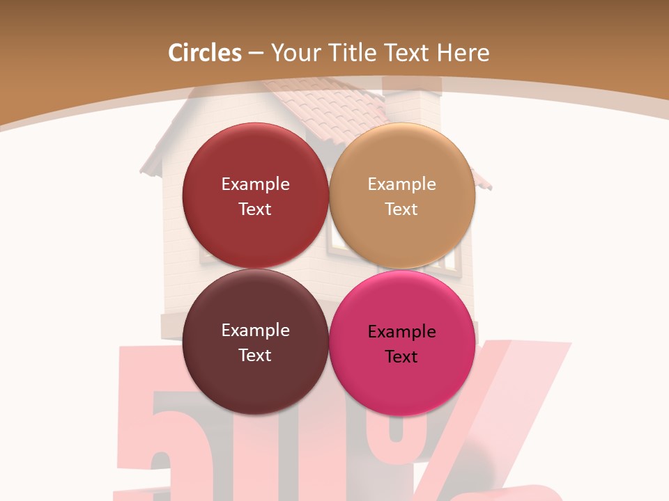 Architecture Saving Mortgage PowerPoint Template