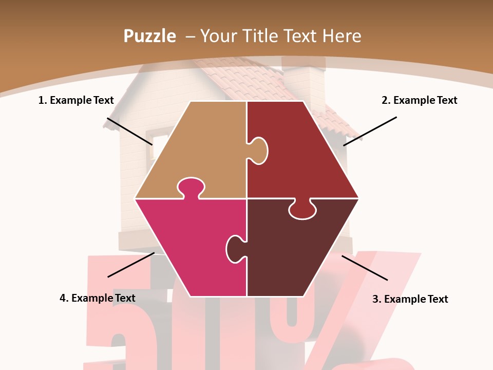 Architecture Saving Mortgage PowerPoint Template