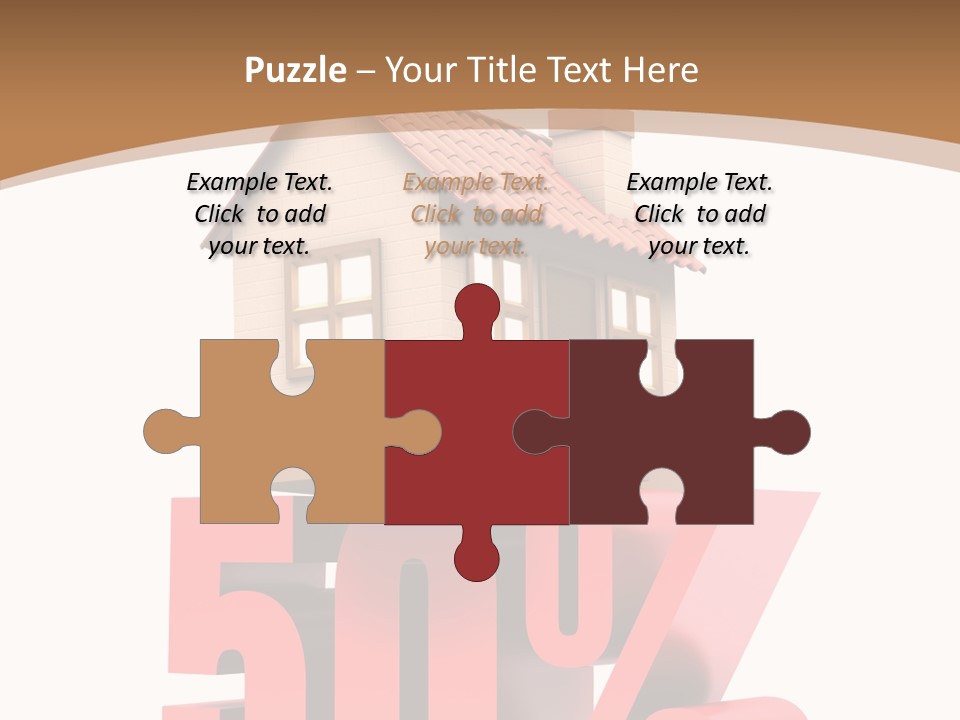 Architecture Saving Mortgage PowerPoint Template